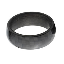 8mm wide Carbon Fiber Comfort Fit, Custom Ring:8HR-ACF