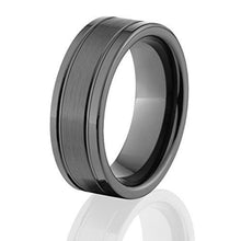 Black Ceramic Rings, Ceramic Wedding Rings