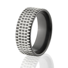 Custom Tire Tread Ring - Men's Wedding Bands