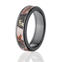 Pink Break Up Camo Rings, Licensed Mossy Oak Rings, Pink Camo