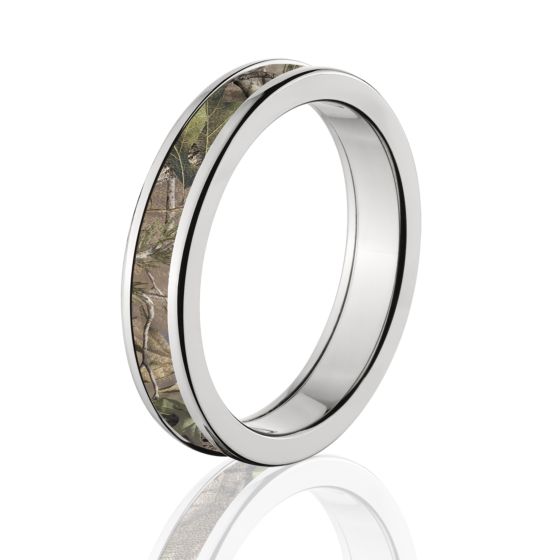 Licensed Realtree APG Camo Ring Cobalt Chrome