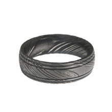 Damascus Steel Ring, USA Made Damascus Steel Wedding Bands For Men