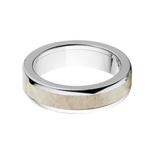 6mm Antler Ring - Men's Titanium Wedding Band