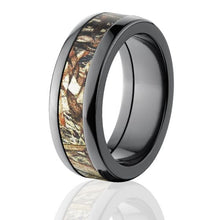 Guys Duck Blind Ring, Men's Camo Wedding Rings