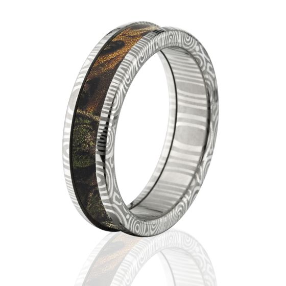 6mm RealTree Xtra Camo Rings, Damascus XTRA Camo Bands