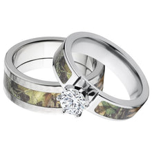 Matching Mossy Oak New Break Up Camo Wedding Rings