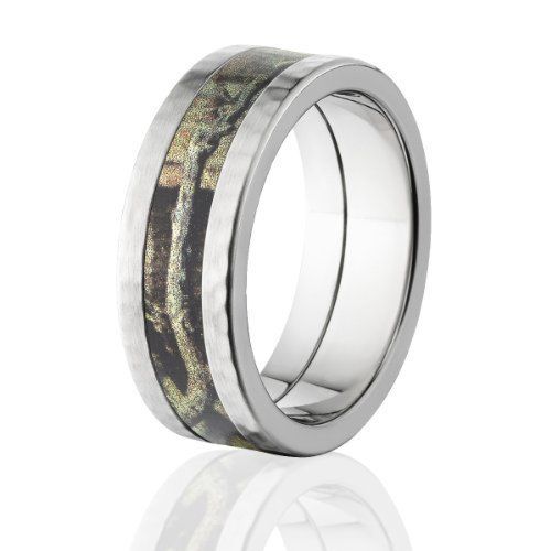 Mossy Oak Camouflage Ring, Break Up Infinity Wedding Bands
